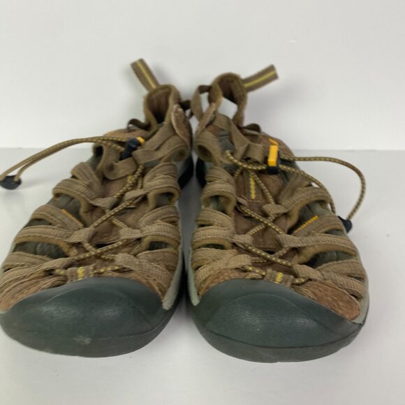 Keen Whisper Water Sandals Women's Size 9 Brown Waterproof Bungee Hiking Outdoor - Picture 3 of 12